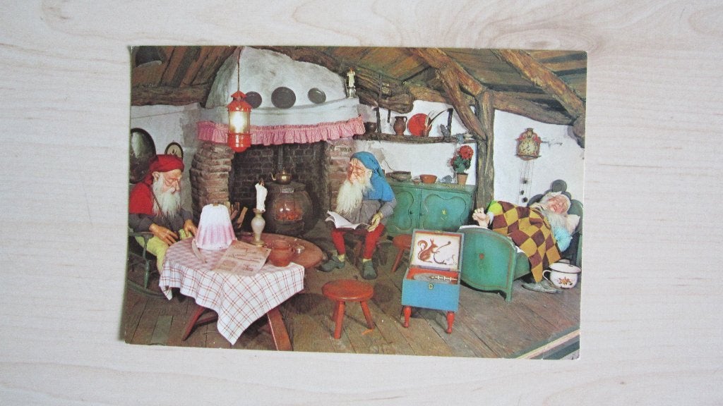 Oude Ansichtkaart Kabouterhuisje  Efteling, Ophalen of Verzenden, Nieuw, Overige typen