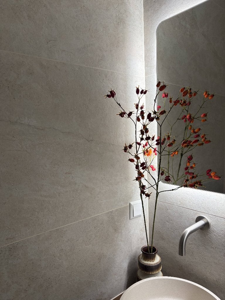 badkamer toilet wandtegels vloertegels 120x60, Ophalen, 60 cm of meer, Nieuw, Minder dan 5 m²