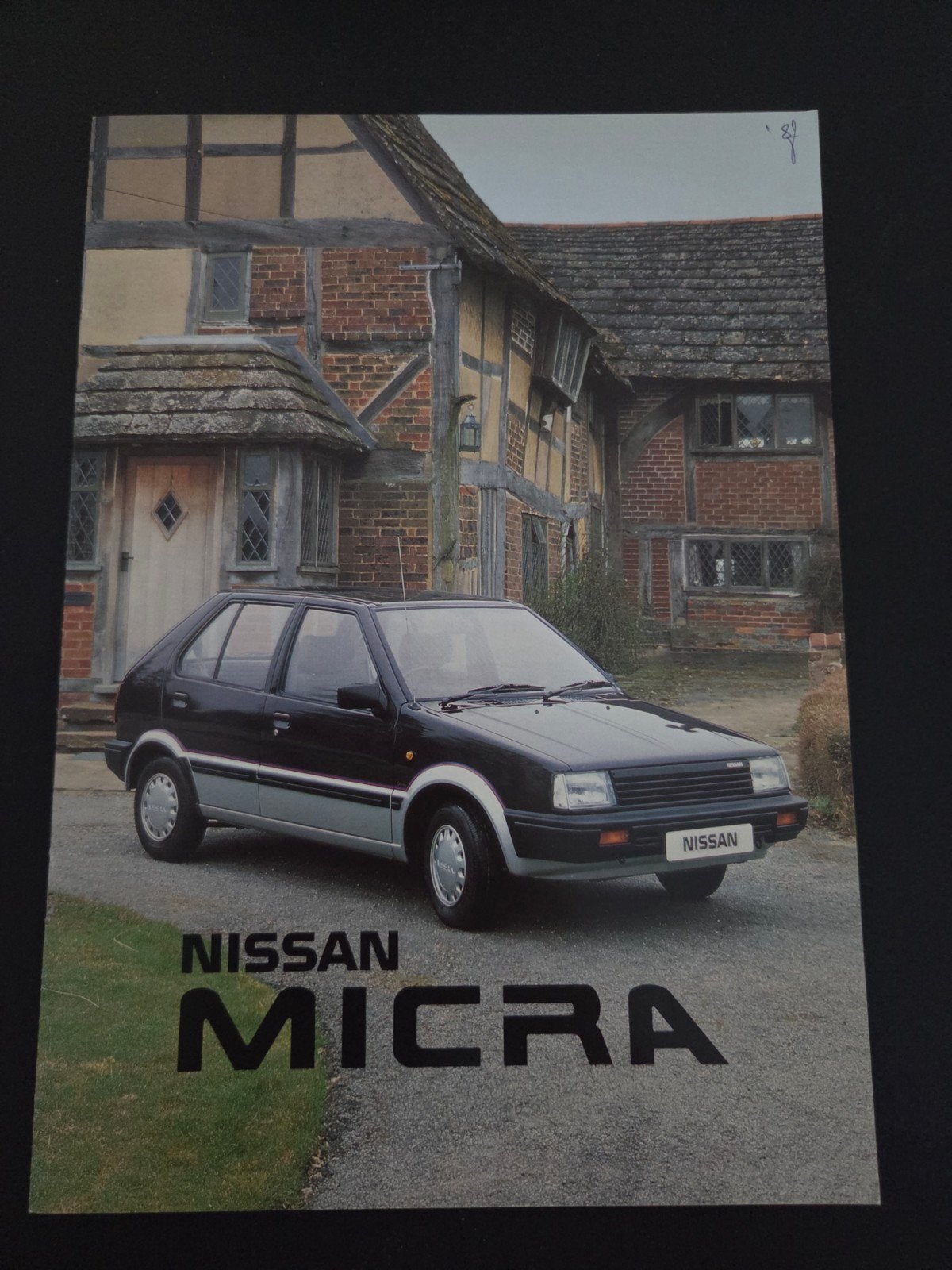 Brochure Nissan Micra 1987 UK, Ophalen of Verzenden, Zo goed als nieuw, Nissan