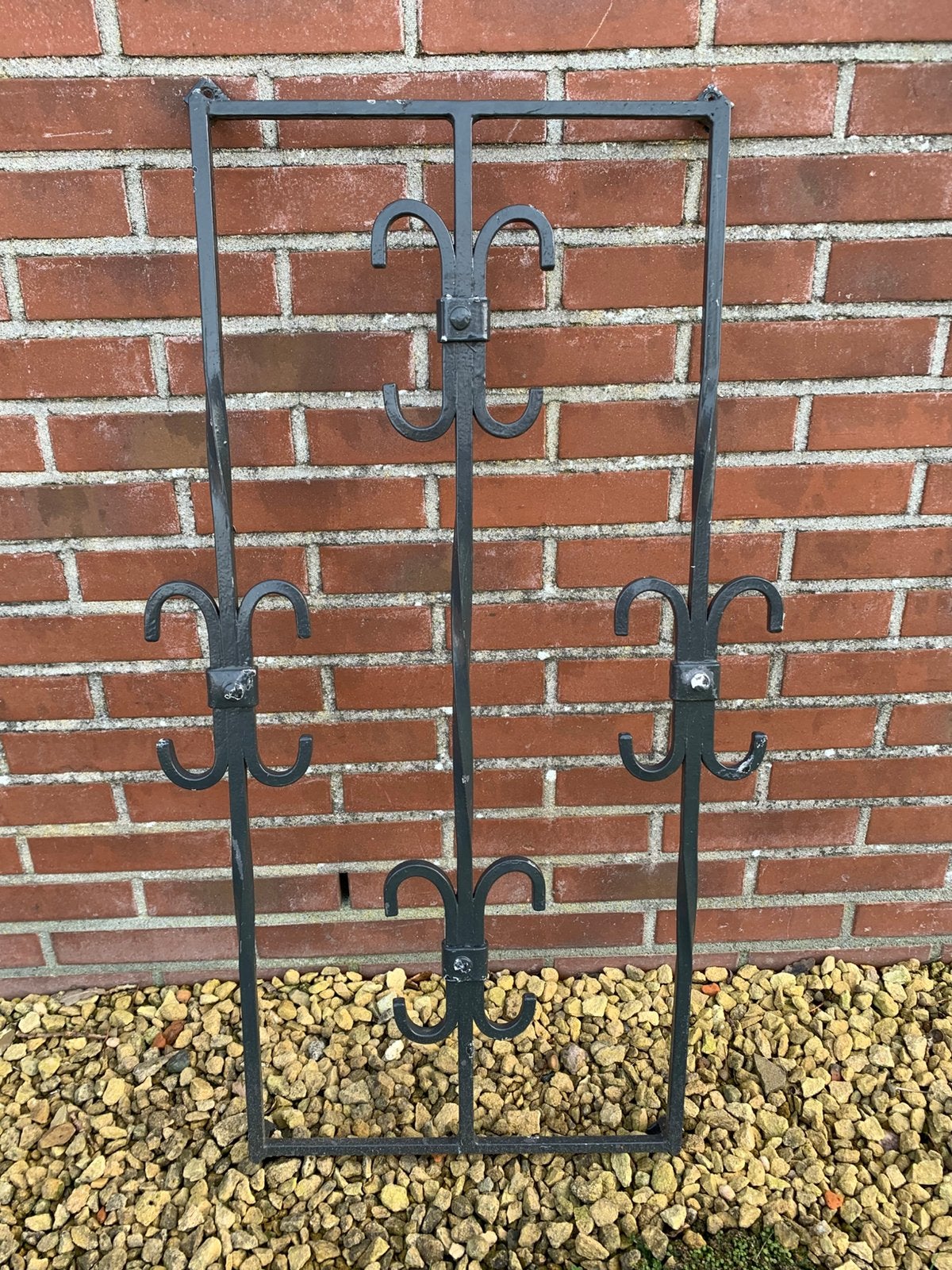 Decoratief gietijzer deur/raamrooster, Ophalen, Gebruikt