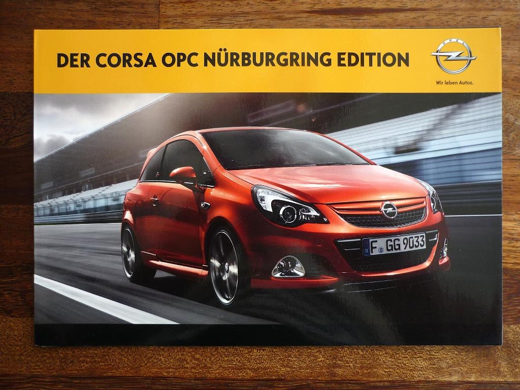 Opel Corsa OPC Nürburgring Edition (2012, Duits), Ophalen of Verzenden, Nieuw, Opel