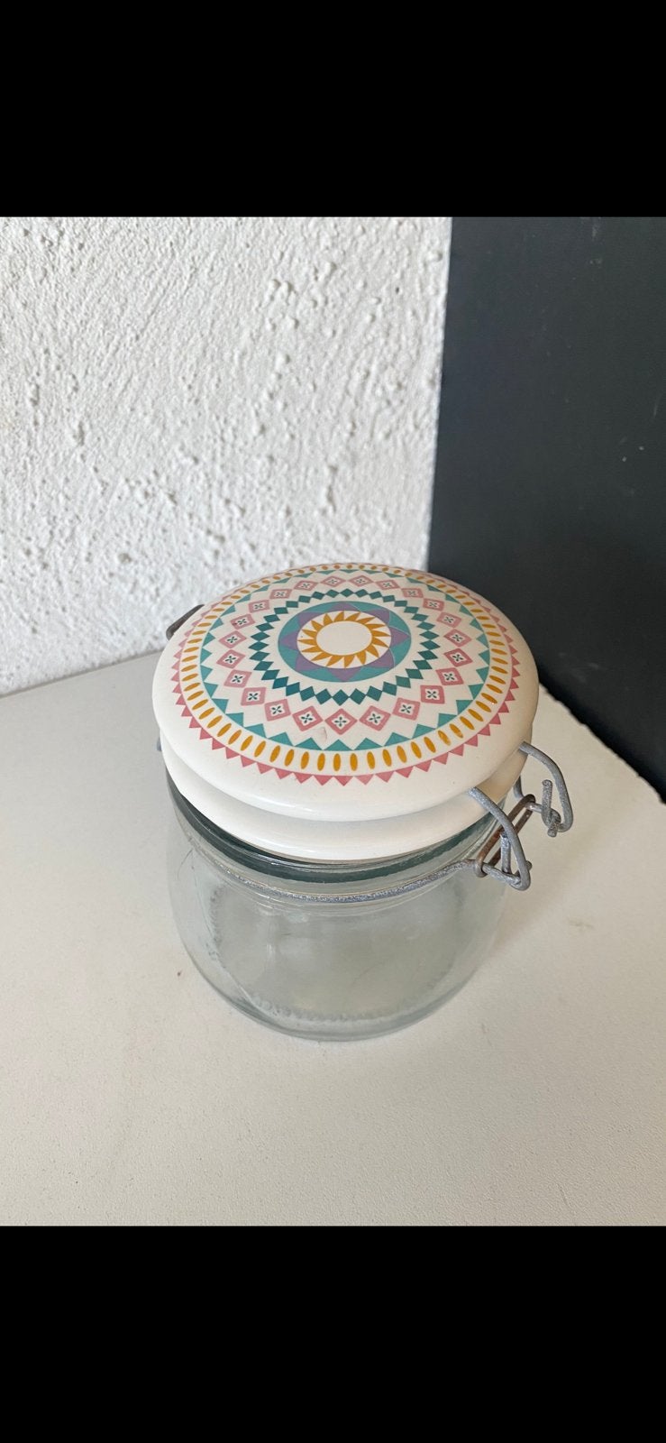 leuke MOOIE VOORRAAD POT / WECK POT, Huis en Inrichting, Keuken | Potten en Pannen, Ophalen, Met deksel, Pot, Bus of Blik, Glas