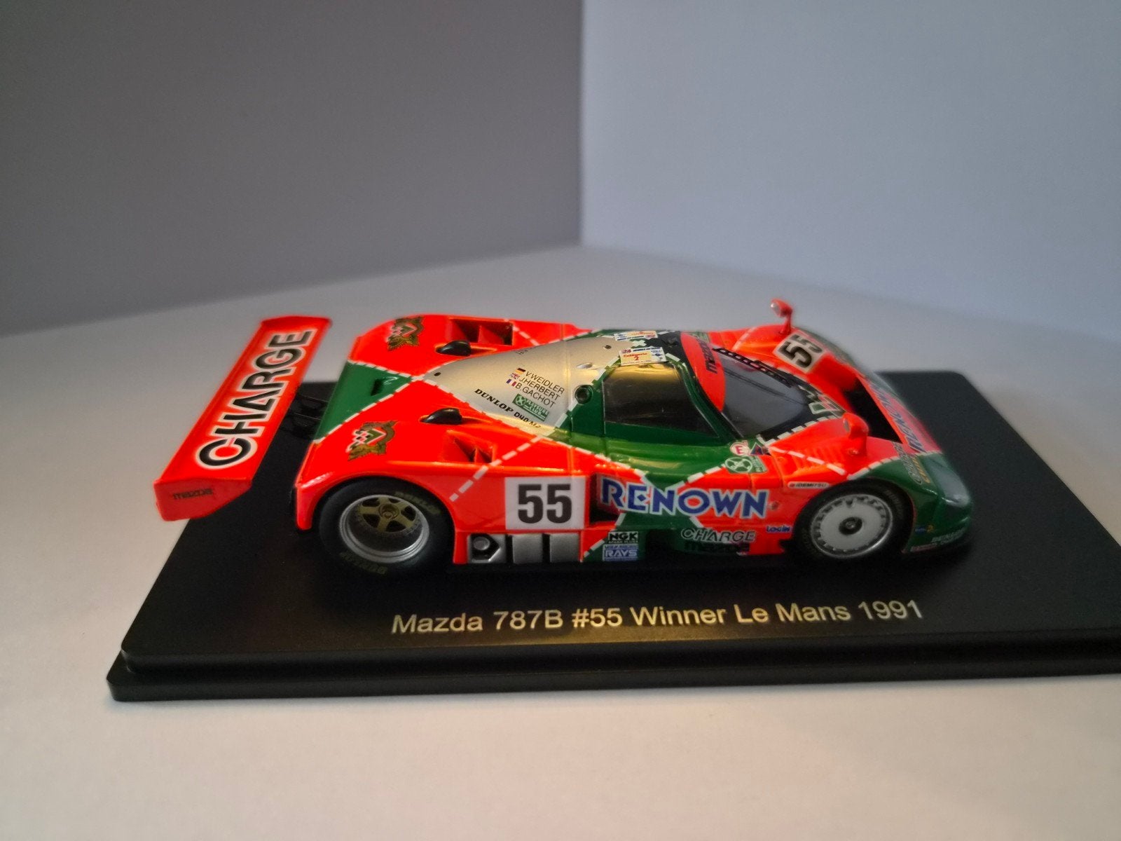 Mazda 787B #55 Winner Le Mans 1991 alytaya ixo 1:43 modelaut, Ophalen of Verzenden, Zo goed als nieuw, Auto, Overige merken