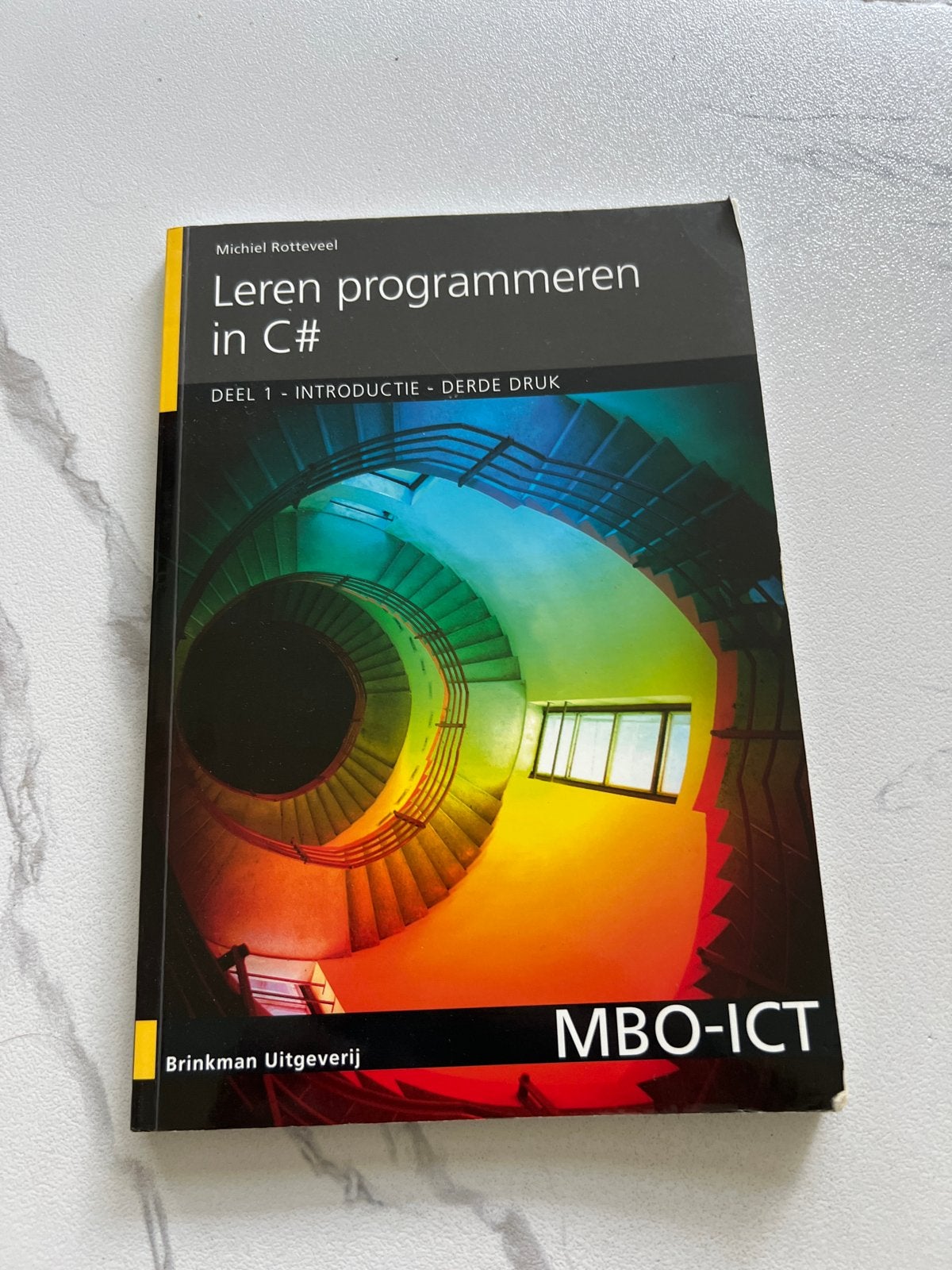 Leren programmeren in C# - Deel 1 - MBO-ICT, Boeken, Ophalen of Verzenden, Zo goed als nieuw, Programmeertaal of Theorie