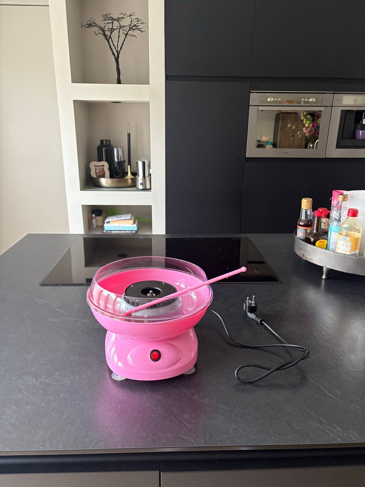 Xenos Suikerspinmachine - Roze slechts 1 x gebruikt!, Ophalen, Zo goed als nieuw
