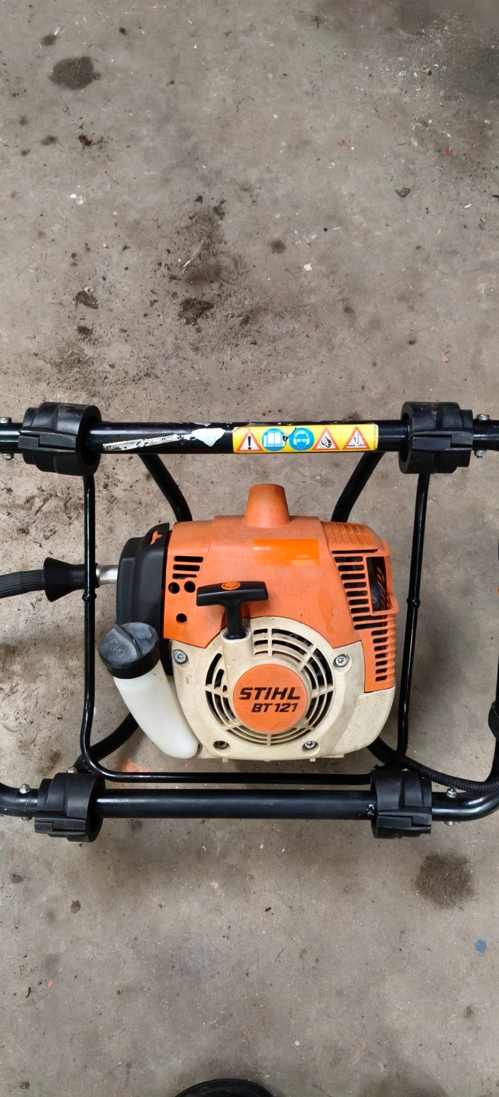Stihl BT 121 Grondboor - Krachtige Benzine Aangedreven, Ophalen, Gebruikt, Grondboor, Stihl
