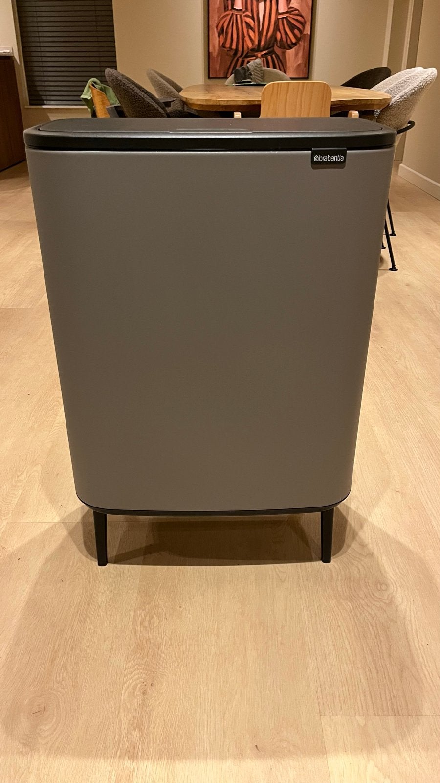 Brabantia Bo Touch Bin Hi prullenbak, Ophalen, 40 liter of meer, Zo goed als nieuw, 75 – 100