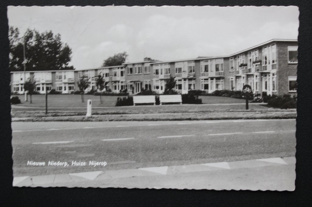 1971? ANSICHTKAART NIEUWE NIEDORP HUIZE NIJEROP, Ophalen of Verzenden, 1960 tot 1980, Gelopen, Noord-Holland