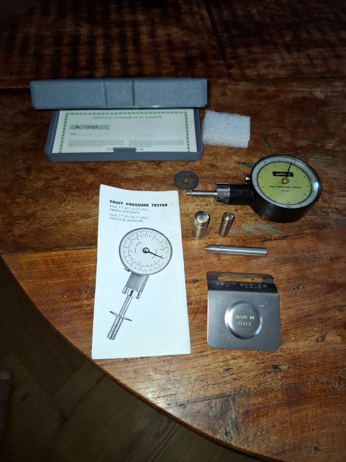fruit pressure tester, Antiek en Kunst, Antiek | Gereedschap en Instrumenten, Ophalen