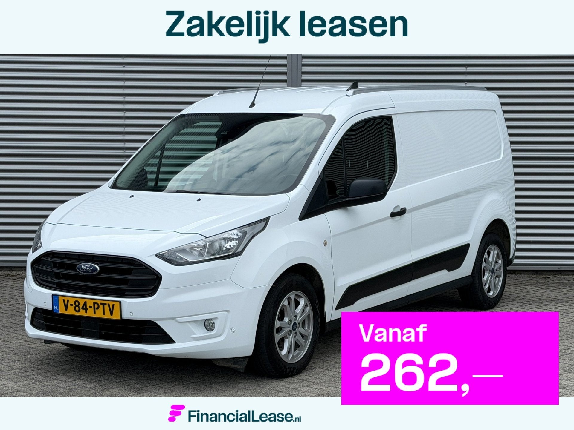 Ford TRANSIT CONNECT 1.5 EcoBlue L2 Limited 120pk Clima/ ACC, Voorwielaandrijving, Automatische klimaatregeling, Stof, Gebruikt