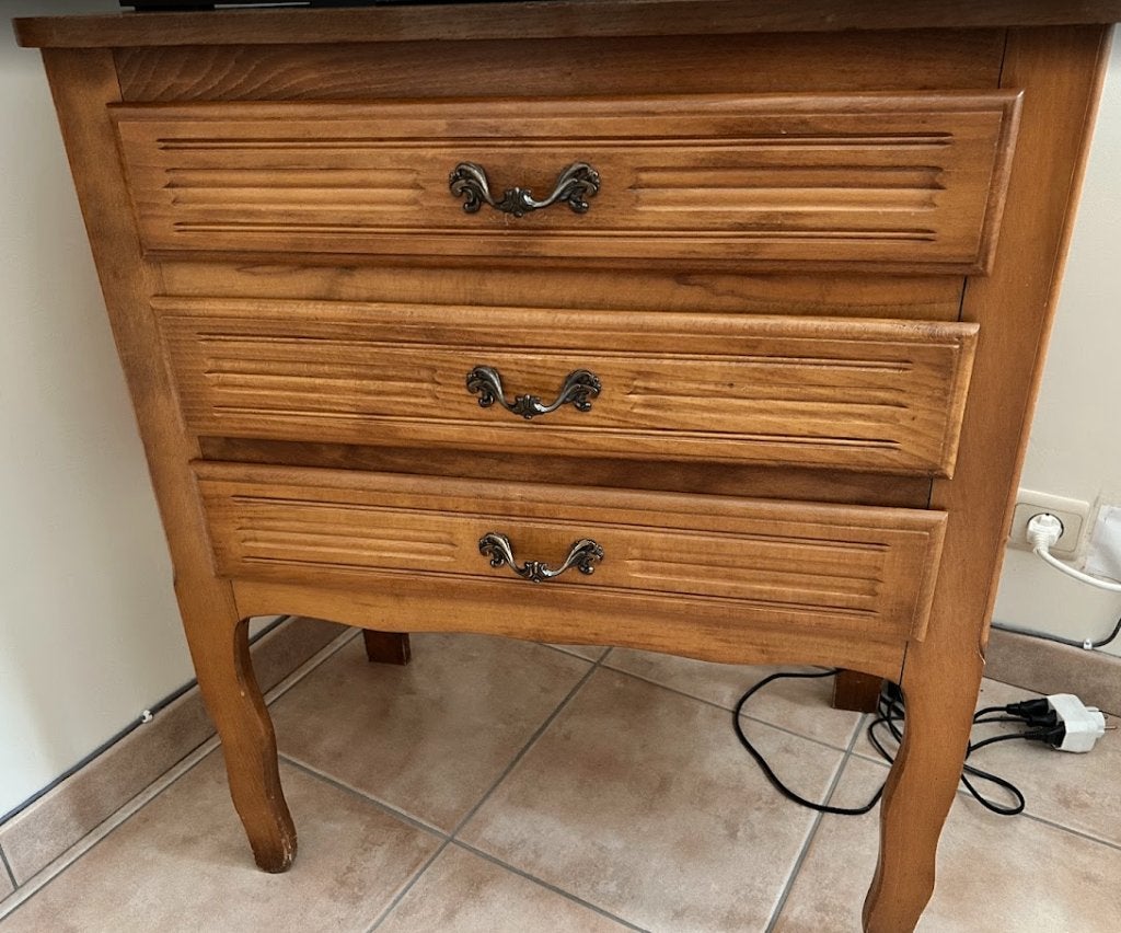 Lade kastje - Louis XV Stijl, Ophalen, Gebruikt, 100 tot 150 cm, 100 tot 150 cm