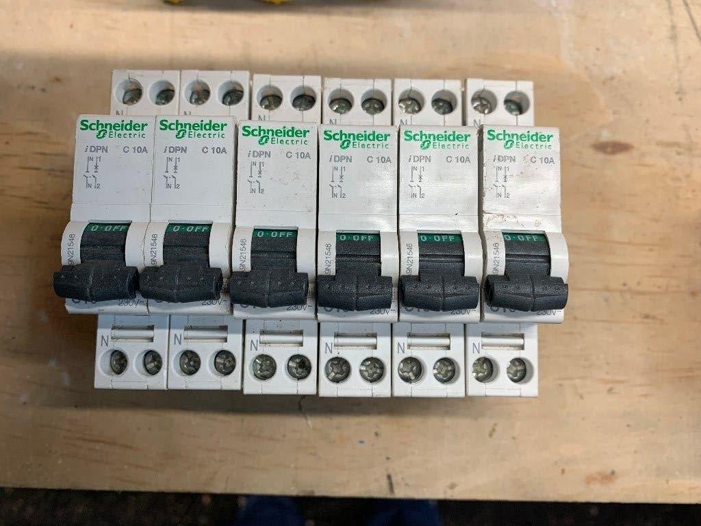 Schneider automaat, Ophalen, Gebruikt, Schakelaar