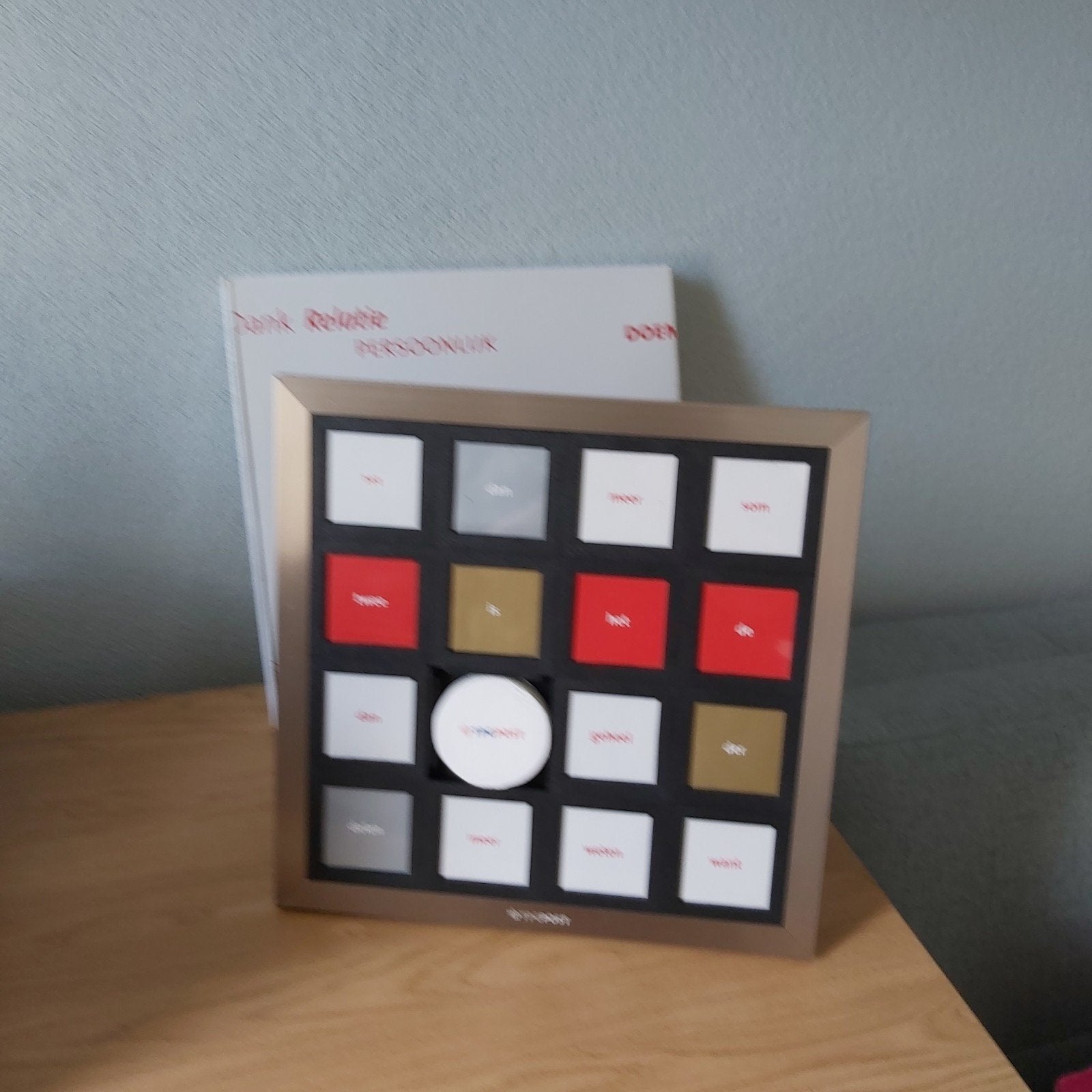 Fotolijst/puzzel tpgpost inclusief doos, Ophalen of Verzenden, Zo goed als nieuw, Minder dan 50 cm, Foto of Poster