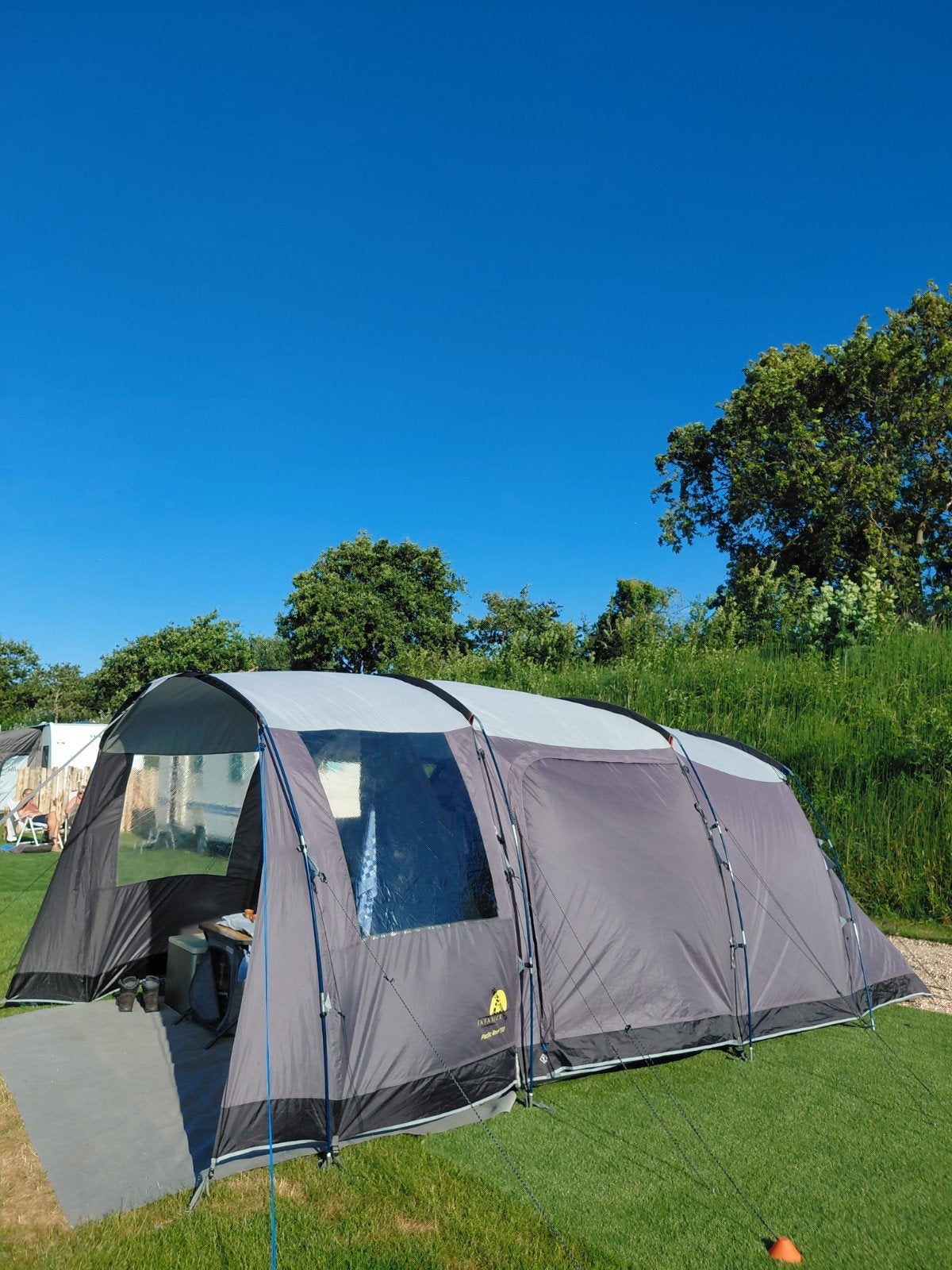 4 persoons tent., Ophalen, Gebruikt, Tot en met 4