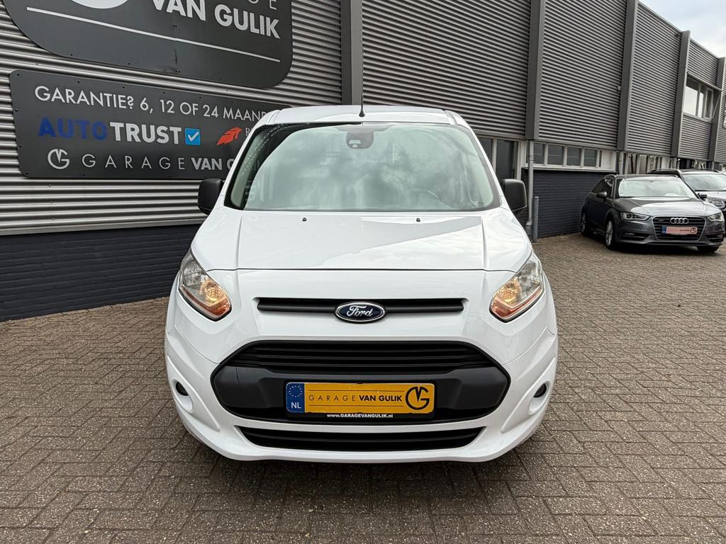 Ford Transit Connect 1.0 Ecoboost L1 Trend 101PK Trekhaak,Sc, Euro 5, Gebruikt, Wit, 14 km/l