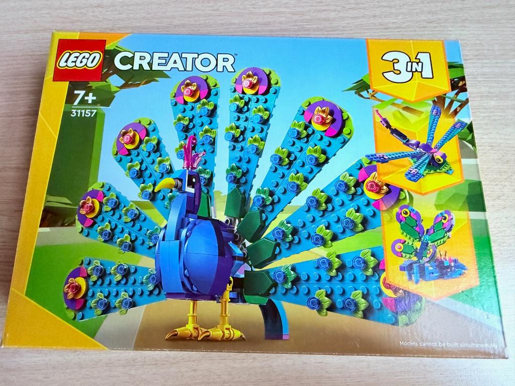 Lego Creator 31157: Exotic Peacock, Lego, Compleet, Ophalen of Verzenden, Zo goed als nieuw