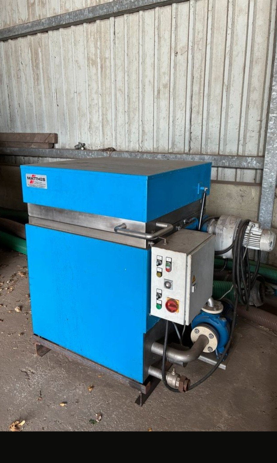 industriële wasmachine voor metaal onderdelen, Ophalen, Gebruikt