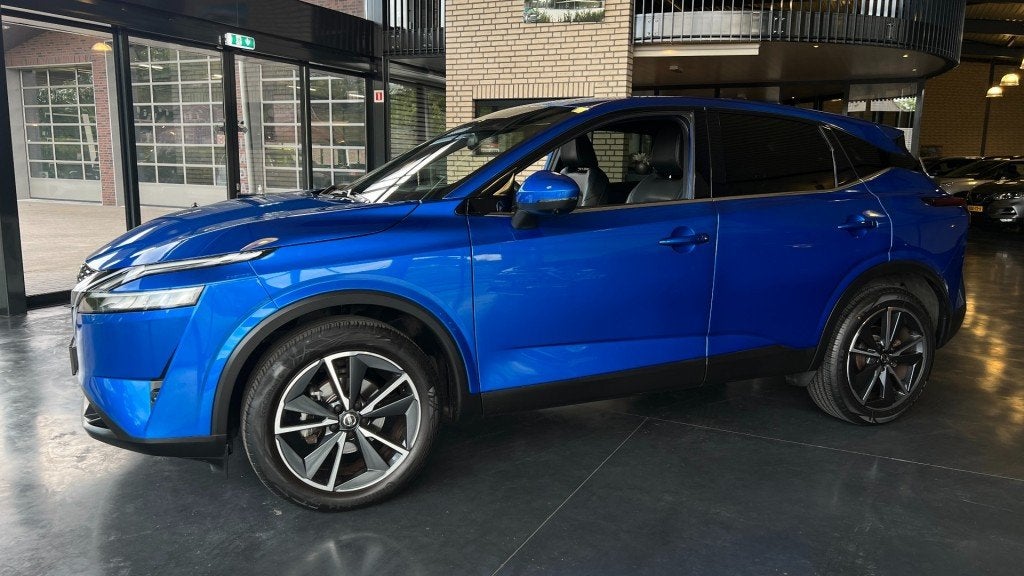 Nissan QASHQAI 1.3 MHEV X TEKNA 36.804 Km ! 1e Eigenaar- Tre, Huisgarantie, Met garantie (alle), Blauw, Bedrijf