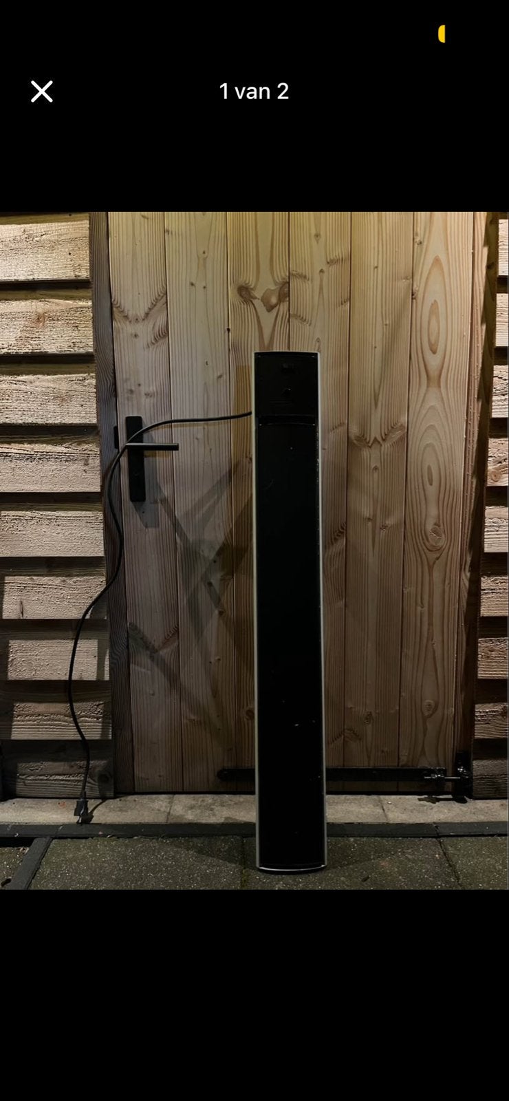 Elektrische Heater 1800 watt, Ophalen, Gebruikt, Overige soorten, Elektrisch
