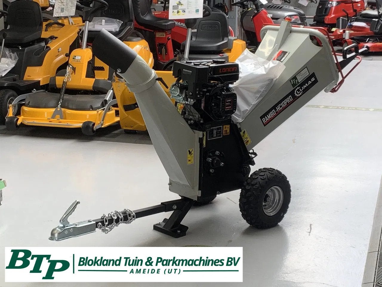 Lumag Lumag hakselaar RAMBO HC10PRO-NL tot 10cm met benzinem, Nieuw, Lumag