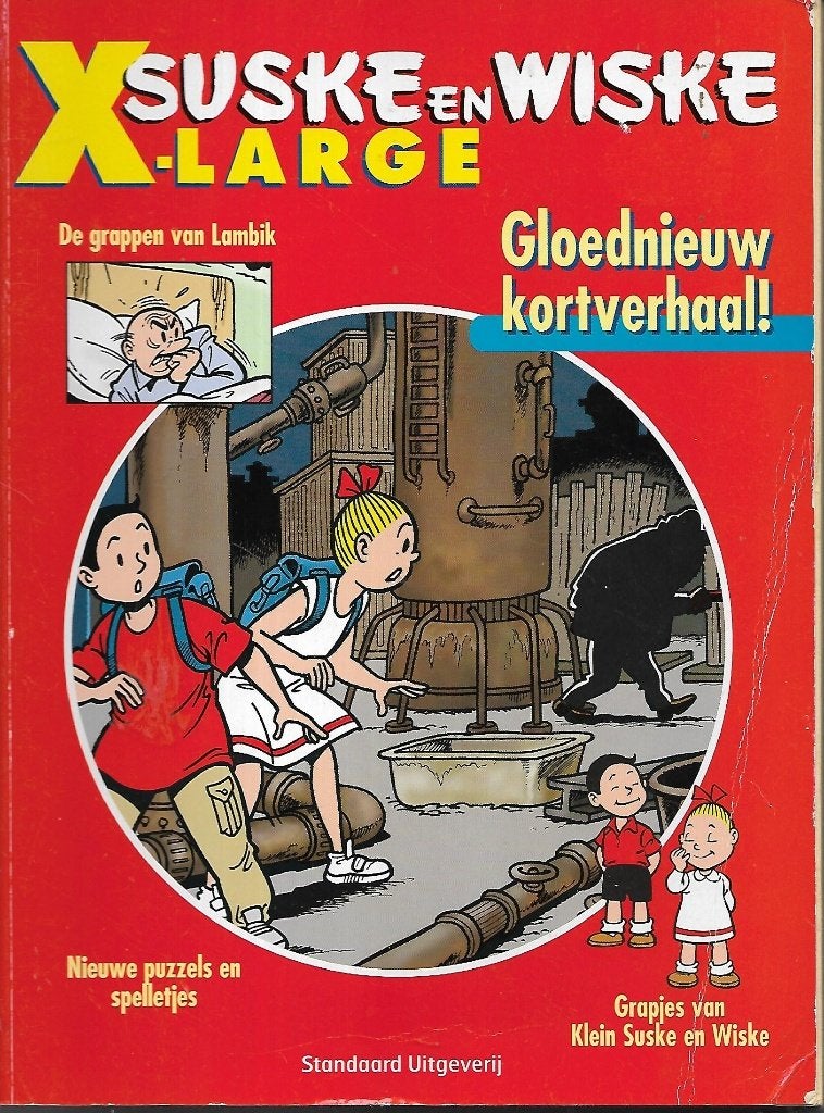 Suske en Wiske - X-large, Eén stripboek, Ophalen of Verzenden, Gelezen