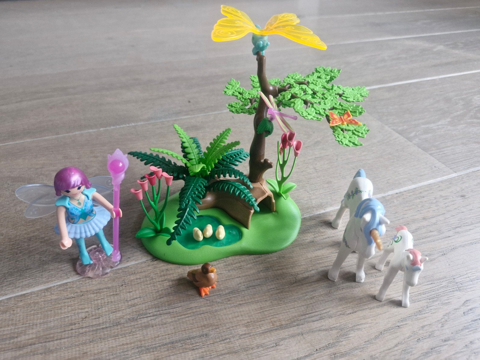 playmobil Waterfee Aquarella op de eenhoornweide 5450, Complete set, Ophalen of Verzenden, Zo goed als nieuw, Figuren