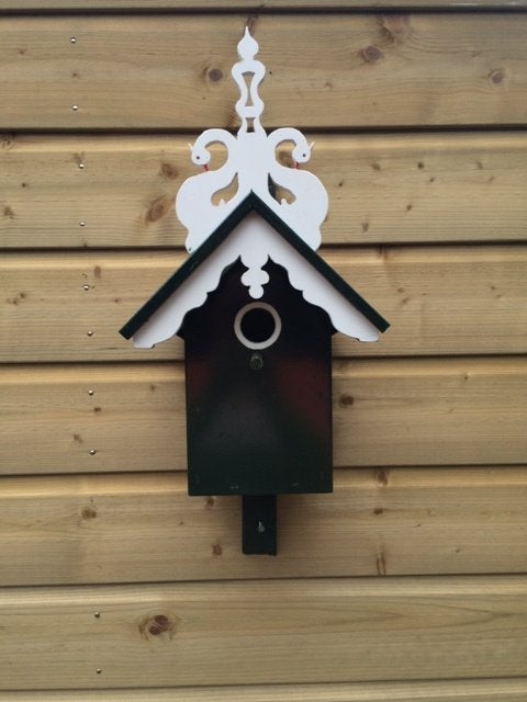 Vogelhuisje met uilenbord (NIEUW), Ophalen, Nieuw