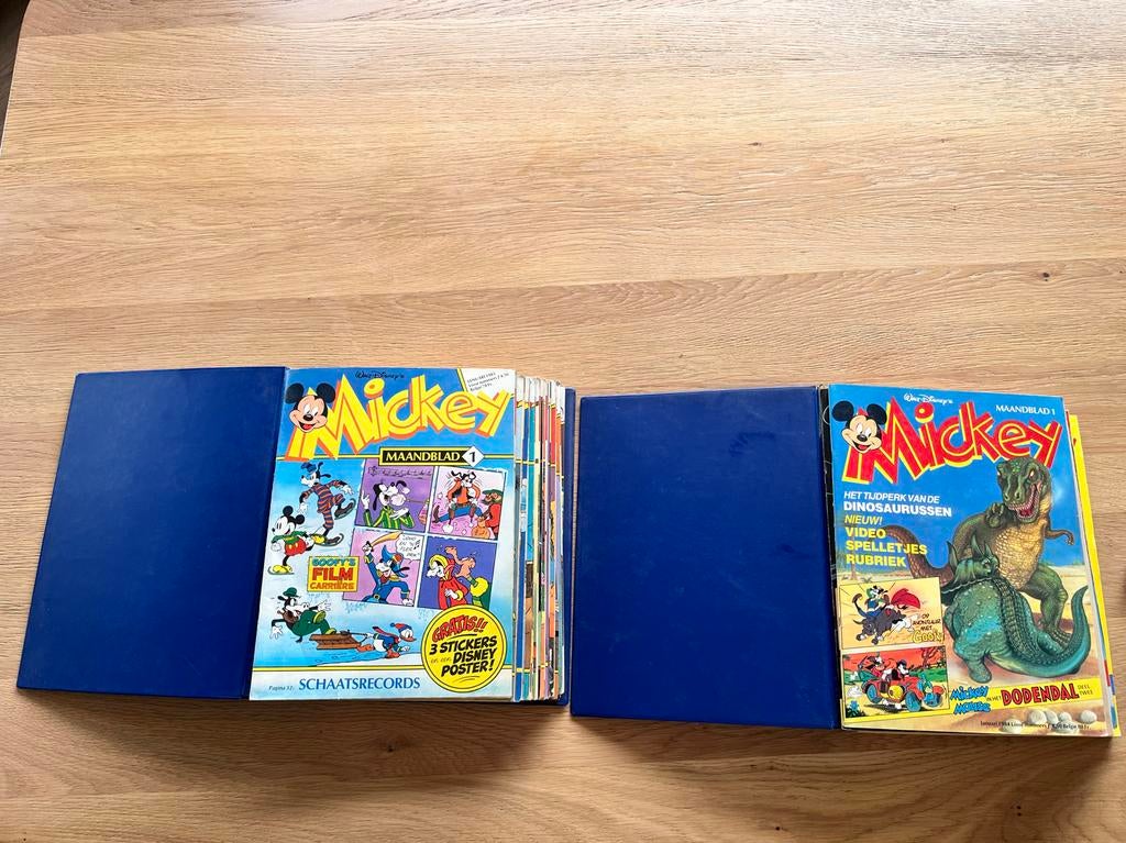 Mickey maandblad jaargang 1983 en 1984 compleet izgs, Boeken, Strips | Comics, Complete serie of reeks, Europa, Ophalen of Verzenden
