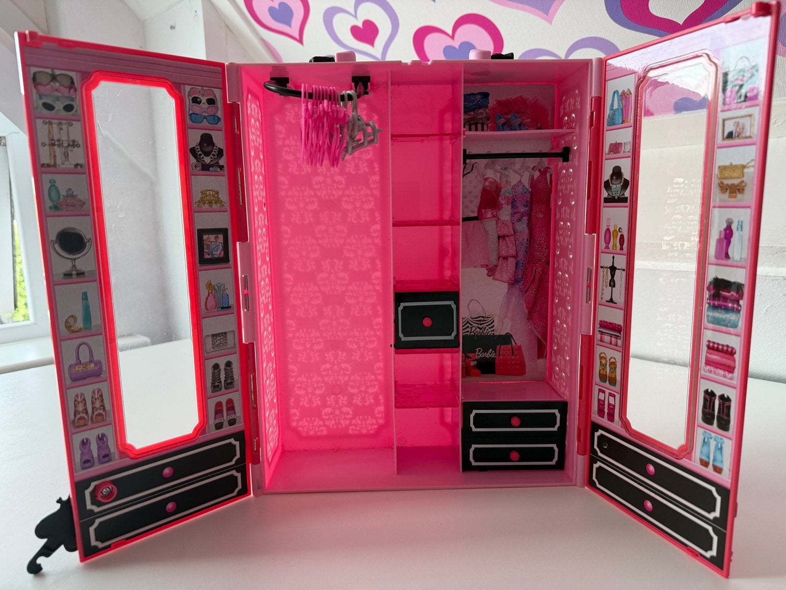 Barbie kledingkast, Ophalen of Verzenden, Zo goed als nieuw, Barbie