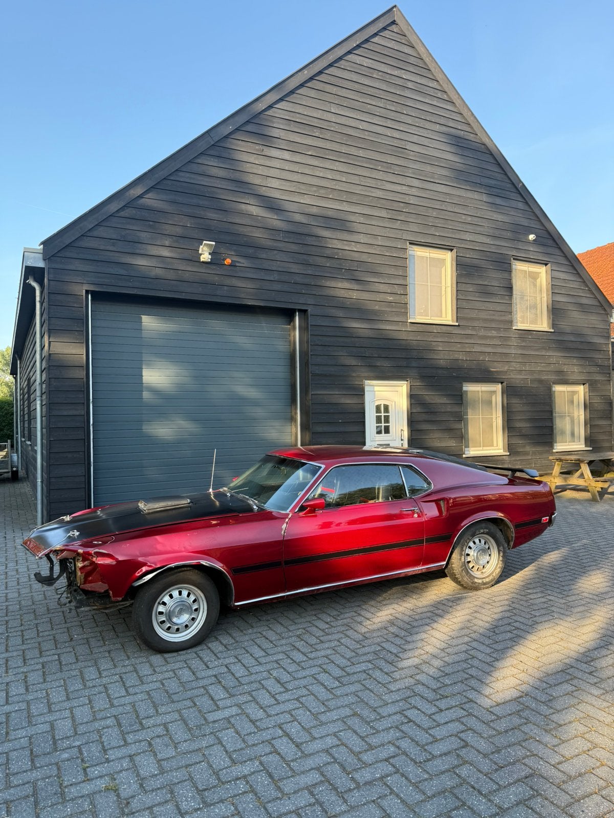 Ford mustang 1969 mach 1 351 4v, Auto's, Zwart, Handgeschakeld, Particulier, Mustang