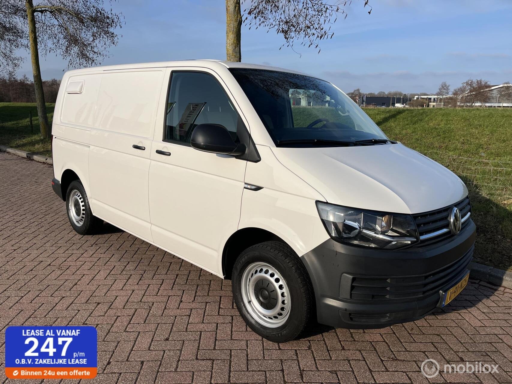 Volkswagen Transporter 2.0 TSI Benzine + Airco | Gesloten be, Voorwielaandrijving, Gebruikt, Euro 6, 4 cilinders