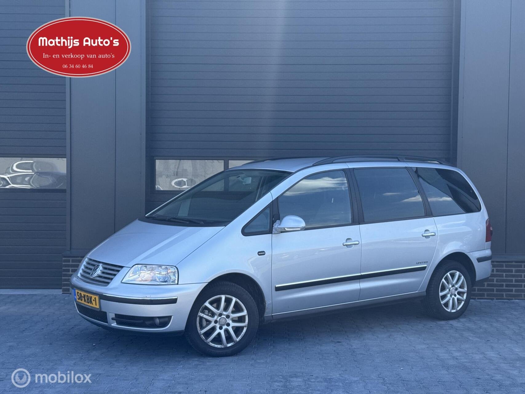 Volkswagen Sharan 1.9 TDI Highline DSG Automaat, Auto's, 4 cilinders, 1657 kg, 116 pk, 14 km/l