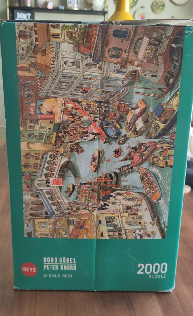 Puzzel 2000 stukjes, Ophalen of Verzenden, Meer dan 1500 stukjes, Gebruikt, Legpuzzel