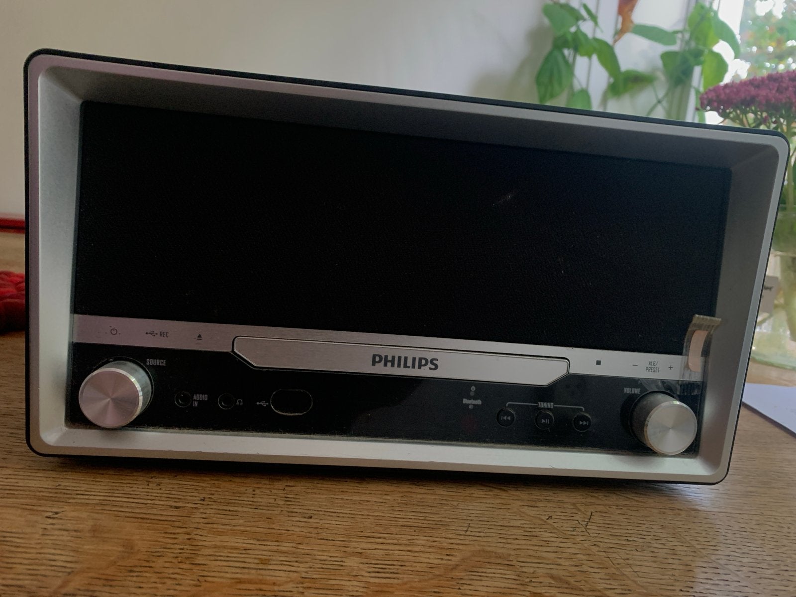 Philips OTT2000B/12  Platenspeler en microgeluidssysteem, Ophalen, Philips, Gebruikt, Microset