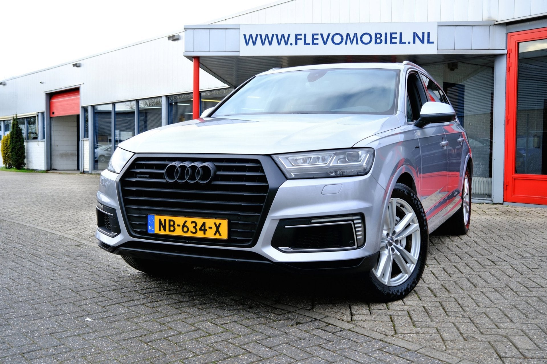 Audi Q7 3.0 TDI e-tron Quattro S-Line Aut. Pano|Leder|Navi|C, Auto's, Automaat, Automatische klimaatregeling, Gebruikt, Euro 6