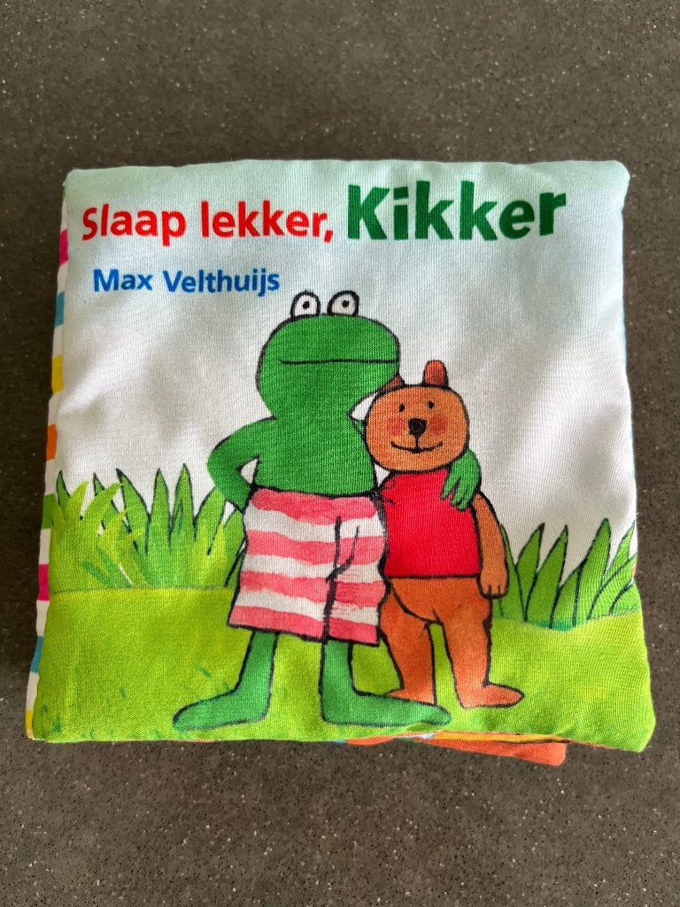 3 Kikker stoffen-baby-boekjes, Ophalen of Verzenden, Zo goed als nieuw, Overige typen
