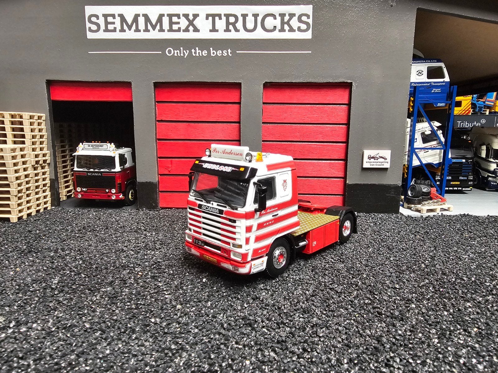 Wsi scania 113m losse trekker b keus verbouw., Ophalen, Zo goed als nieuw, Bus of Vrachtwagen, Wsi