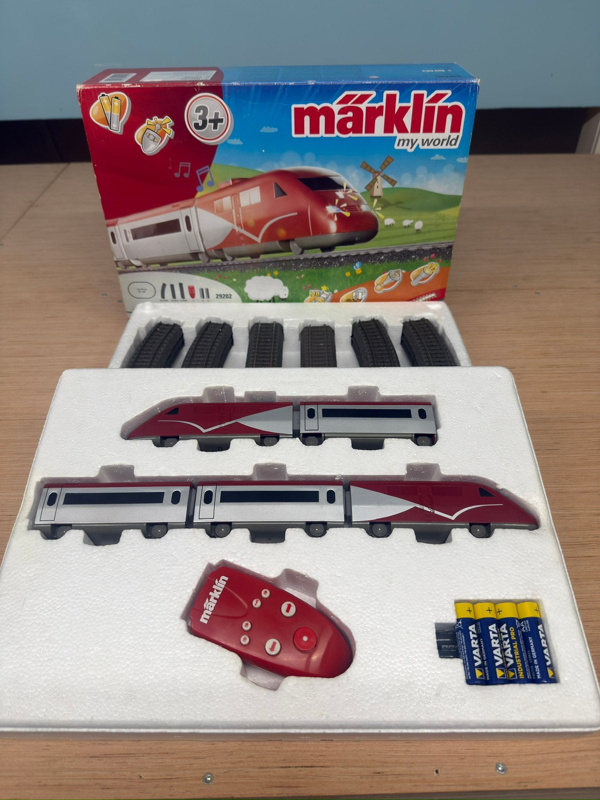Marklin my world 29202 thalys, Wisselstroom, Treinset, Ophalen of Verzenden, Zo goed als nieuw