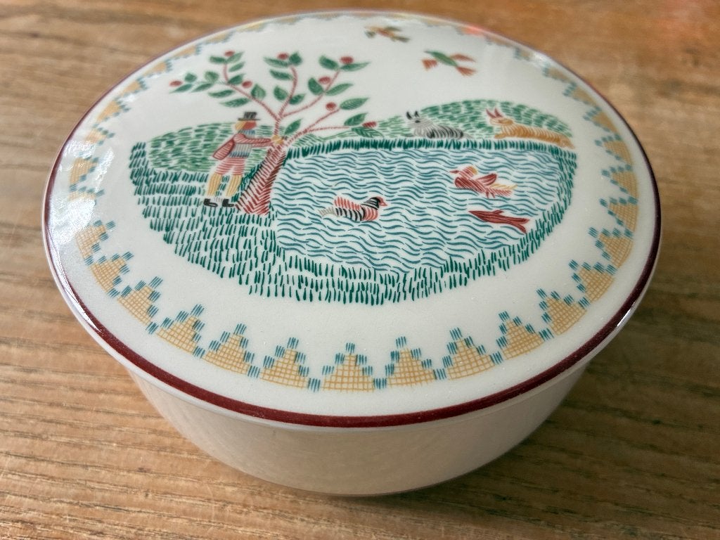 Vintage Villeroy & Boch sieradendoos bonbonnière - porselein, Ophalen of Verzenden