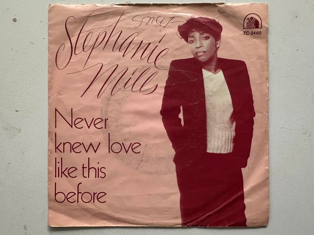Stephanie Mills - Never Knew Love Like This Before (Single), Cd's en Dvd's, Vinyl Singles, Zo goed als nieuw, Ophalen of Verzenden