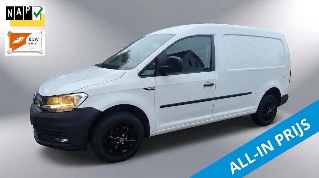 12 mnd garantie pakket Volkswagen Caddy Maxi 1.4 TGI Ecofuel, Auto's, Dealer onderhouden, Stof, Euro 6, 4 cilinders