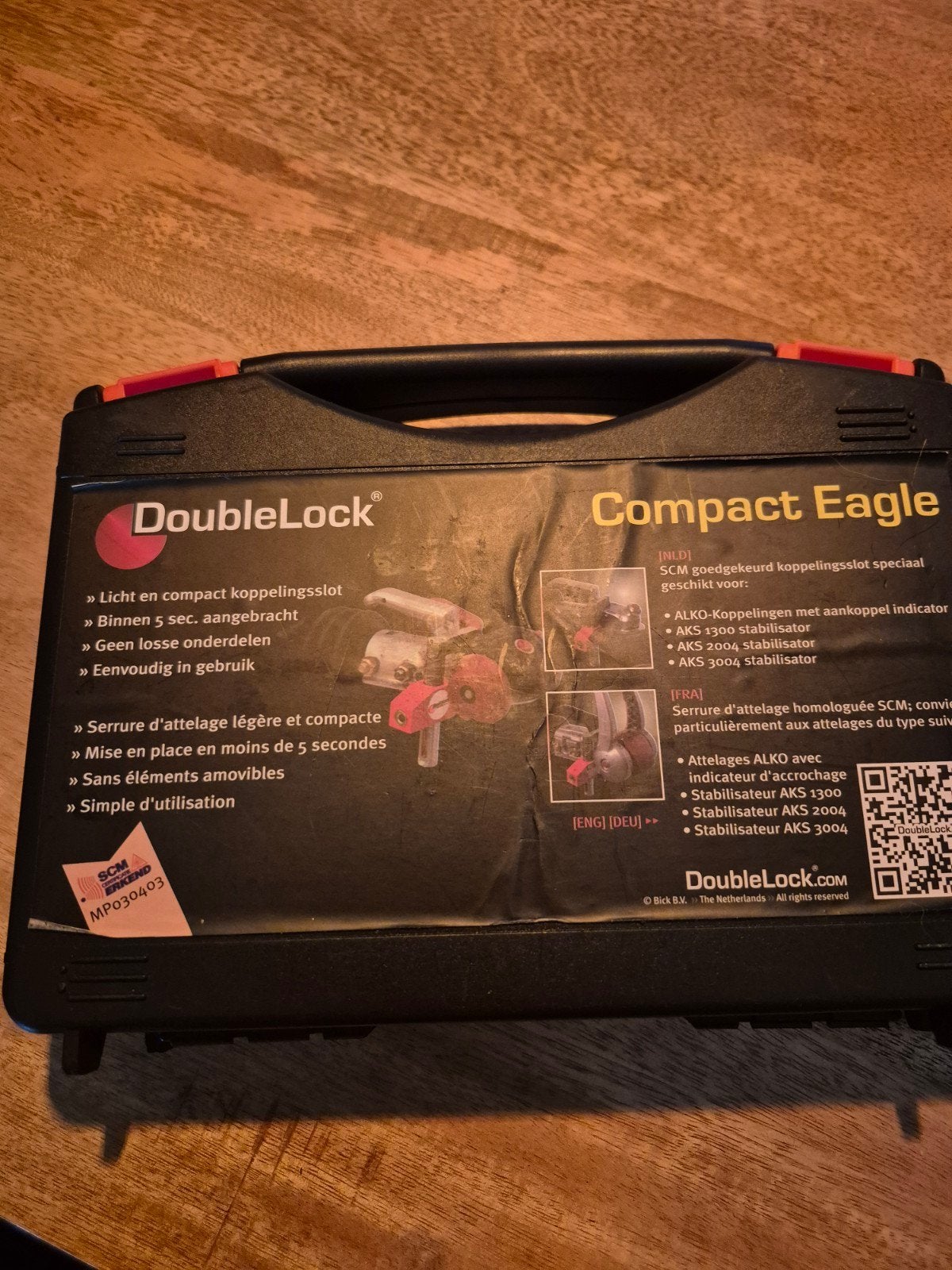 DoubleLock Compact Eagle SCM gekeurd koppelslot, Ophalen of Verzenden, Zo goed als nieuw