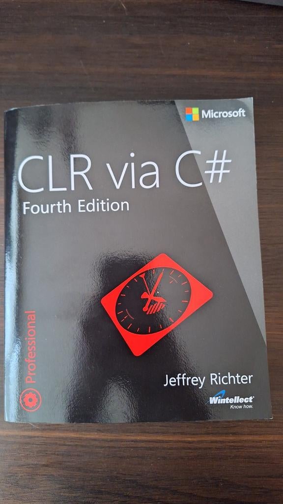 CLR via C# - Fourth Edition - Jeffrey Richter, Ophalen of Verzenden, Zo goed als nieuw, Programmeertaal of Theorie, Jeffrey Richter