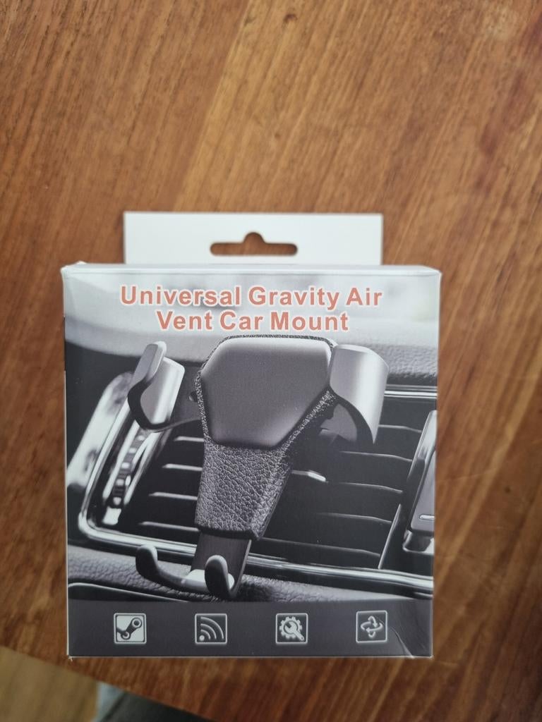 Universele Zwaartekracht Auto Telefoonhouder Ventilatie, Ophalen of Verzenden, Nieuw, Auto