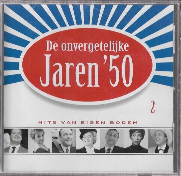 CD - De Onvergetelijke Jaren '50 - 2, Ophalen of Verzenden, Zo goed als nieuw, Nederlandstalig