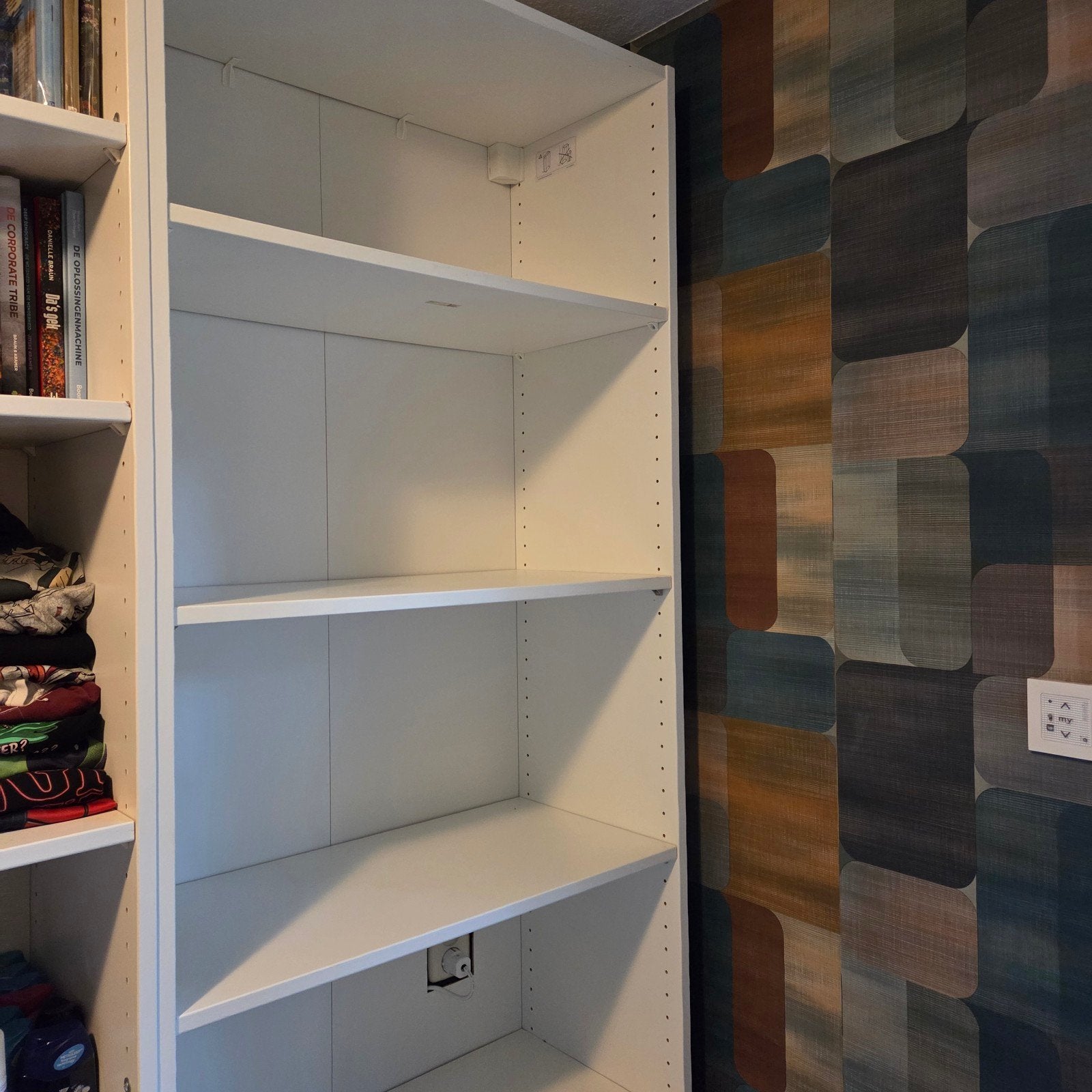 PAX Basiselement kledingkast wit 75x35x236 cm, Huis en Inrichting, Ophalen, Met plank(en), Gebruikt, 200 cm of meer