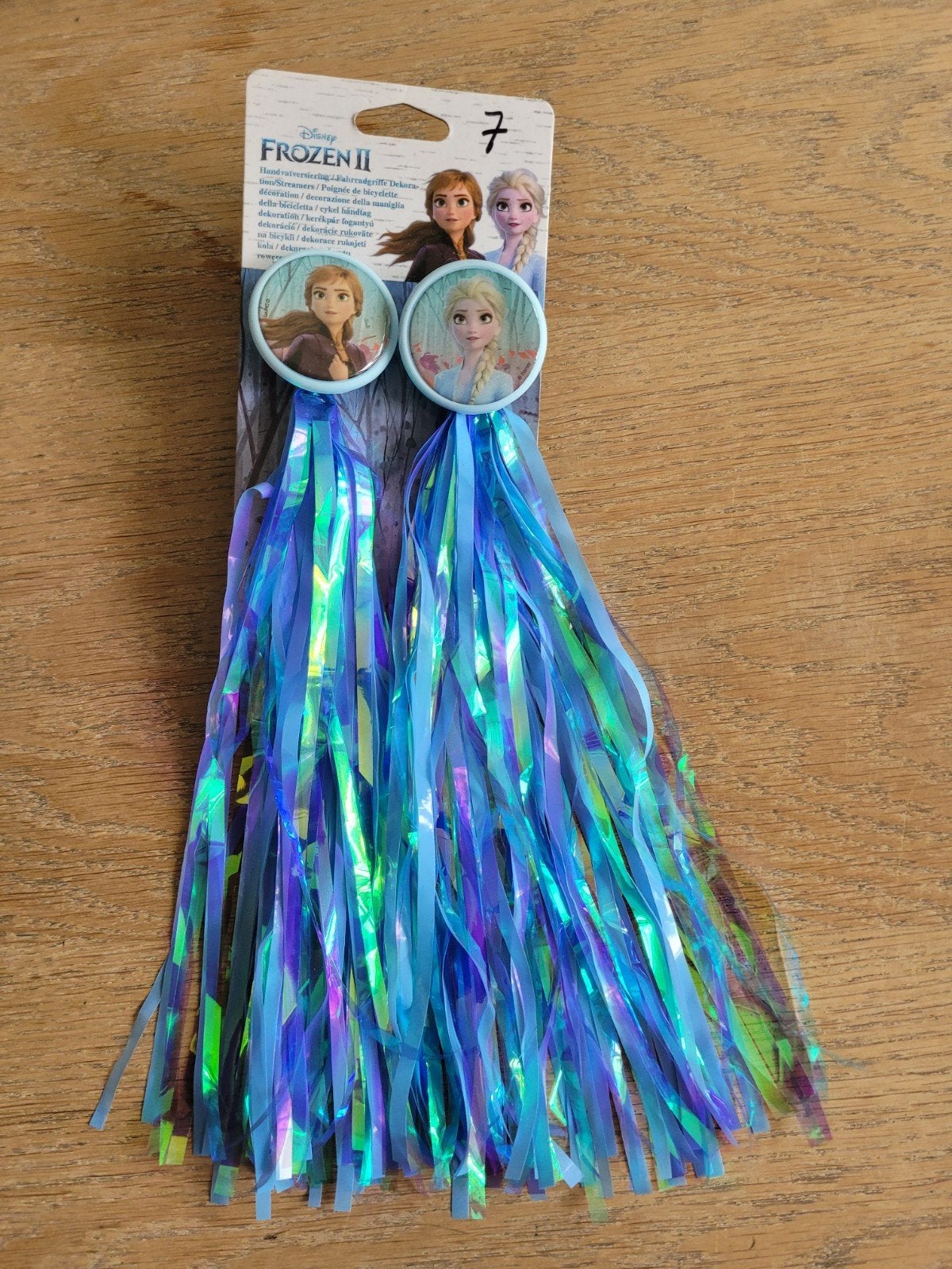 Frozen II handvatversiering voor kinderfiets, Ophalen of Verzenden, Nieuw, Disney Frozen