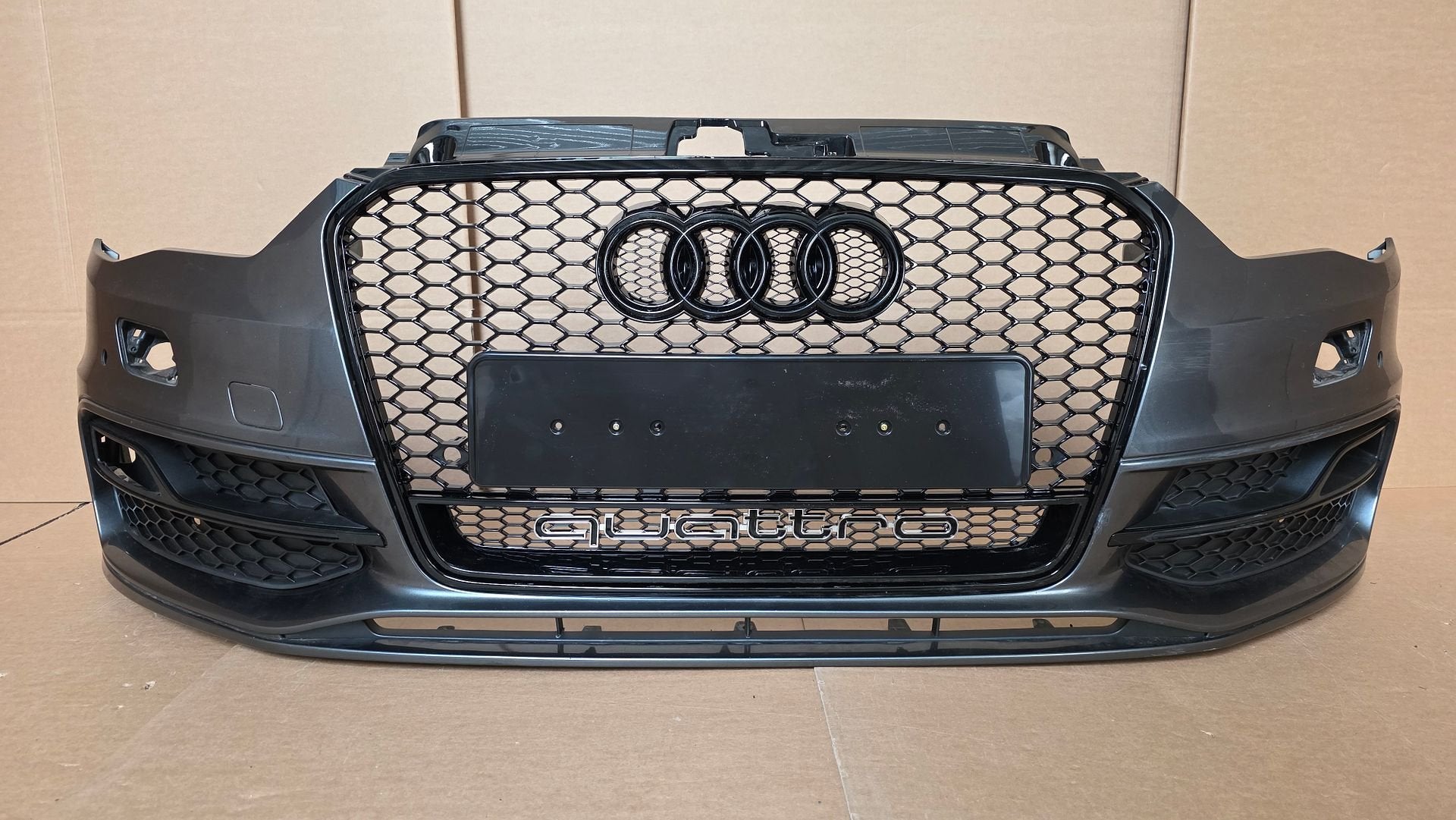 Voorbumper Audi A3 8V S-line S3 KLS Bumper SLINE 8V0807065H, Gebruikt, -, Voor, Ophalen of Verzenden