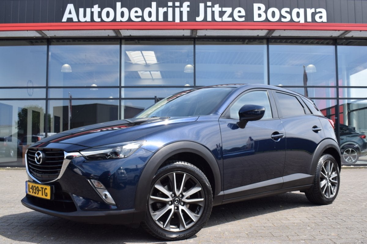 Mazda CX-3 2.0 SkyActiv-G SkyLease+ LED | Full Map Navi | Te, Voorwielaandrijving, 1998 cc, Stof, Gebruikt