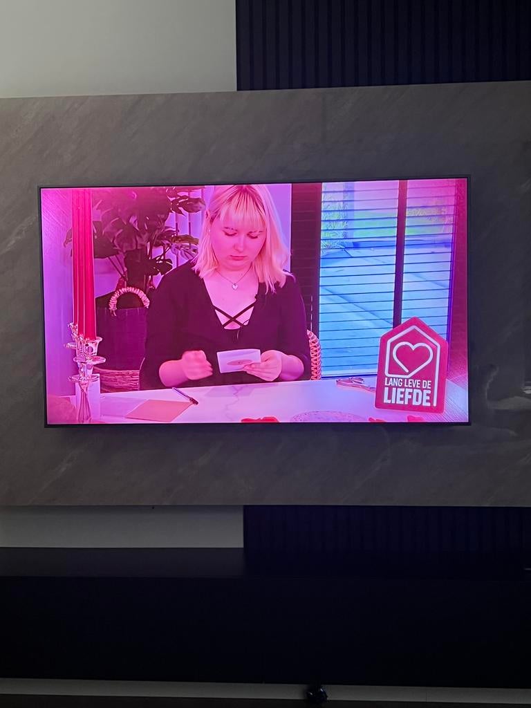 Samsung tv 55 inch, Ophalen of Verzenden, Zo goed als nieuw, 100 cm of meer, Samsung